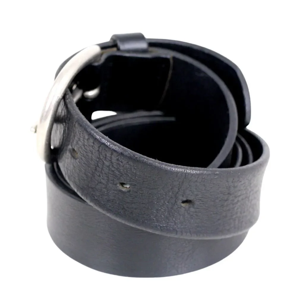Old Navy BLACK GENUINE LEATHER 1 1/4